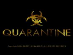 Quarantine Title Screen