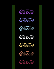 Galaxian Title Screen