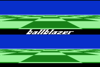Ballblazer Title Screen