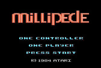 Play <b>Millipede</b> Online