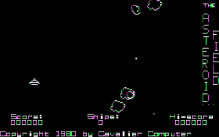 Asteroids Screenshot 1