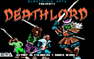 Deathlord Title Screen