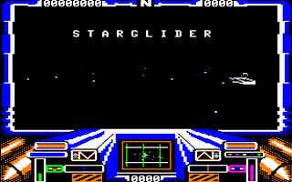 Starglider Title Screen