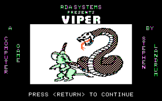 Viper Title Screen
