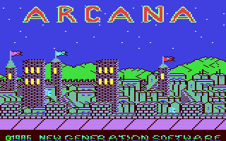 Arcana Title Screen