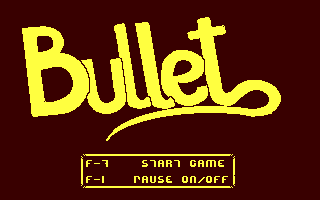 Bullet Title Screen