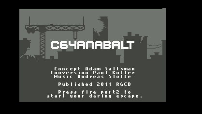 C64anabalt Title Screen