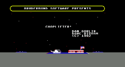 Choplifter Title Screen