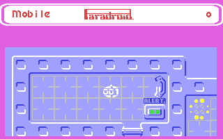 Paradroid Title Screen