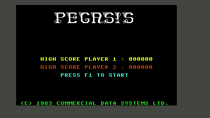 Pegasis Title Screen