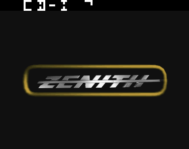 Zenith Title Screen