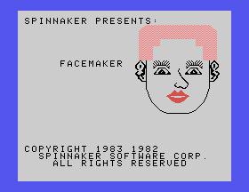 Facemaker Title Screen
