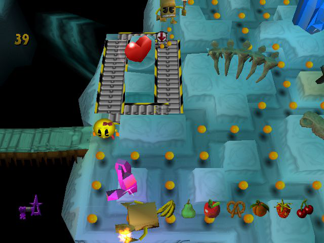 Ms. Pac-Man Maze Madness [2000 Video Game]