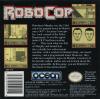 RoboCop Box Art Back