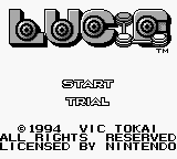 Lucle Title Screen
