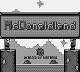 McDonaldland Title Screen