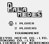 Palamedes Title Screen