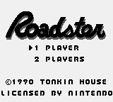 Roadster Title Screen