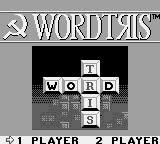Wordtris Title Screen