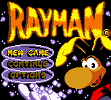 Rayman Title Screen