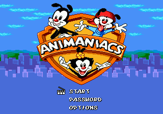 Animaniacs Title Screen