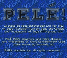 Pele Title Screen