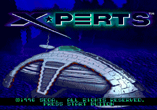 X-Perts Title Screen