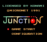 Junction Title Screen