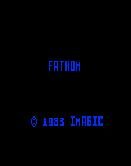 Fathom Title Screen