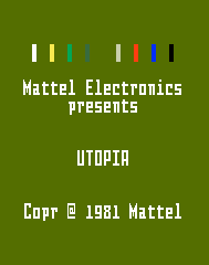 Utopia Title Screen