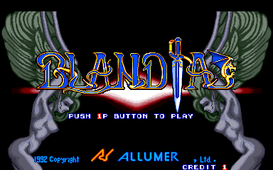 Blandia Title Screen