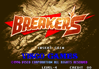 Breakers Title Screen
