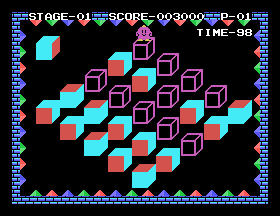 Q-bert Screenshot 1