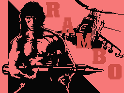 Rambo Title Screen