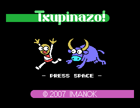 Txupinazo! Title Screen