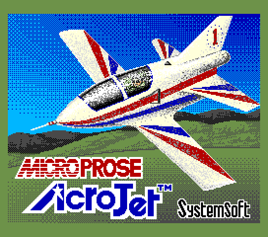 Acrojet Title Screen