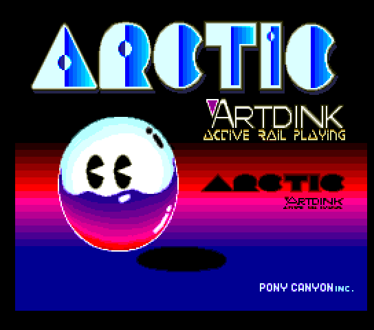 Arctic Title Screen