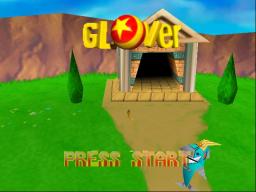 Glover Title Screen