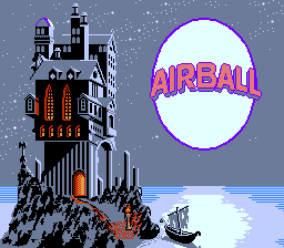 Airball Title Screen