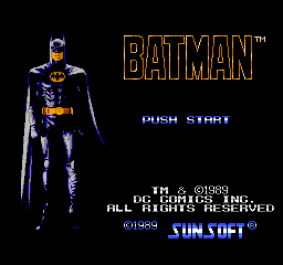 Batman Title Screen