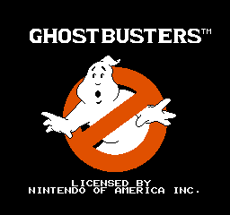 Ghostbusters Title Screen