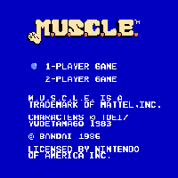 MUSCLE Title Screen