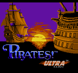 Pirates! Title Screen
