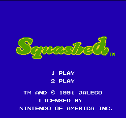 Squashed Title Screen
