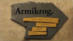 Armikrog Title Screen