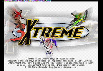 3Xtreme Title Screen