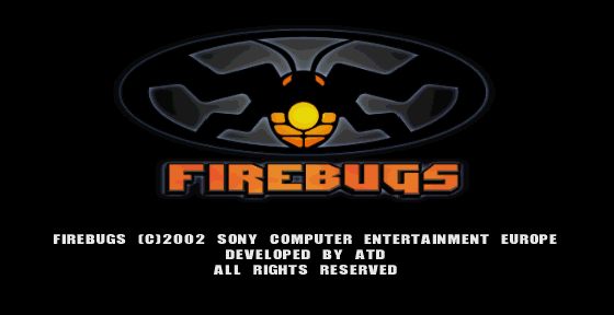 Firebugs Title Screen
