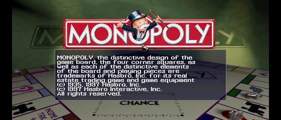 Monopoly Title Screen