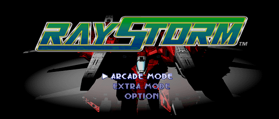 RayStorm Title Screen