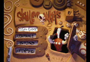 Skullmonkeys Title Screen